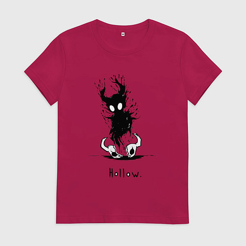 Женская футболка Hollow пустой / Маджента – фото 1