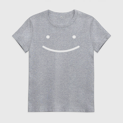 Женская футболка Dream SMP-Minecraft / Меланж – фото 1