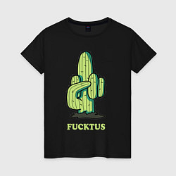 Женская футболка Cactus Fucktus