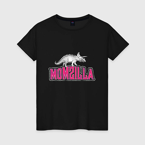 Женская футболка Momzilla / Черный – фото 1