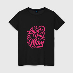 Женская футболка Розовая любовь