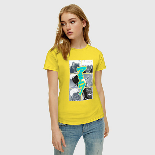 Женская футболка Akira Minasai / Желтый – фото 3