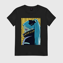 Женская футболка Киберпанк Ребекка