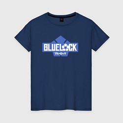 Женская футболка Logo Blue Lock