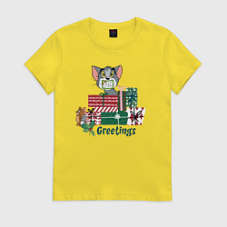 Женская футболка Creetings