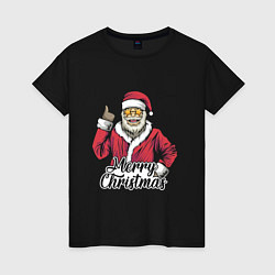 Женская футболка Christmas Santa