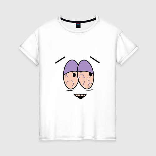 Женская футболка Полотенчик арт / Белый – фото 1