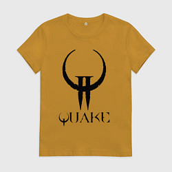 Женская футболка Quake II logo