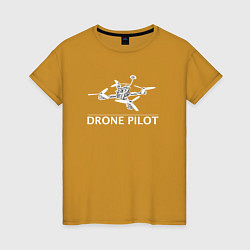 Женская футболка Drones pilot