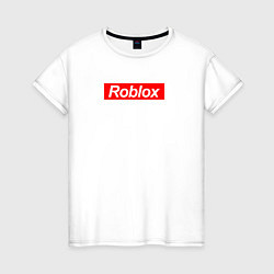 Женская футболка Roblox полоса