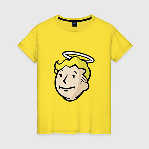 Женская футболка Holly vault boy / Желтый – фото 1