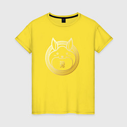 Женская футболка Символ года кролика