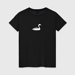 Женская футболка Minimal goose