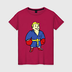 Женская футболка Vault boy - boxer