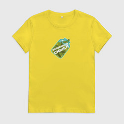 Женская футболка Особенный смысл Одуванчиков дым