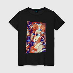 Женская футболка Йошикаге Кира - серийный убийца