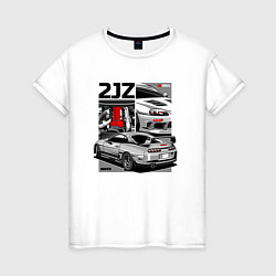 Женская футболка Toyota Supra mk4 2JZ