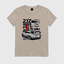 Женская футболка Toyota Supra mk4 2JZ