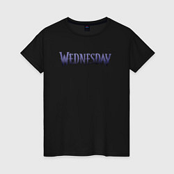 Женская футболка Logotype Wednesday