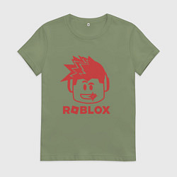 Женская футболка Роблокс диджей