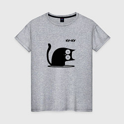 Женская футболка Куку Cat