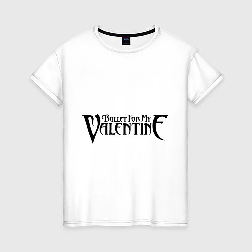 Женская футболка Bullet for my Valentine / Белый – фото 1