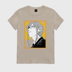 Женская футболка Человек-бензопила - Макима