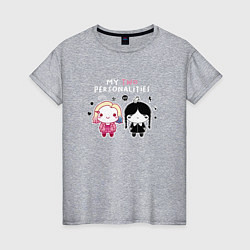 Женская футболка Nevermore Уэнздей и Энид Синклер