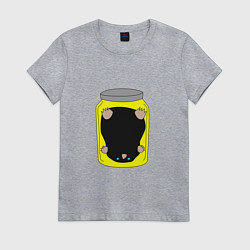 Женская футболка Кротовуха