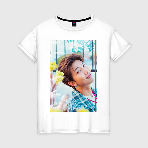 Женская футболка Handsome Namjoon / Белый – фото 1
