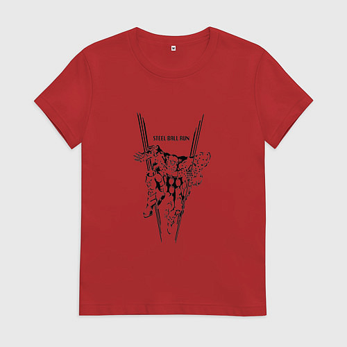 Женская футболка Tusk / Красный – фото 1