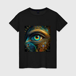 Женская футболка Глаз индейца
