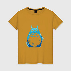 Женская футболка Blue Totoro
