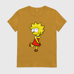 Женская футболка Красивая Лиза