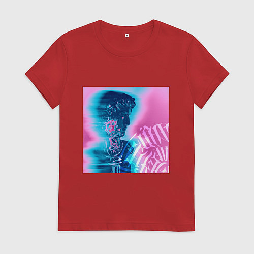 Женская футболка Neo-David / Красный – фото 1