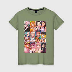Женская футболка Лучшие девочки One Piece