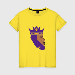 Женская футболка Lebron the king