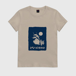 Женская футболка Тоторо и друзья