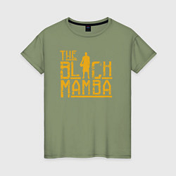 Женская футболка The black mamba