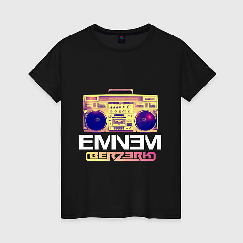Женская футболка Eminem Berzerk / Черный – фото 1