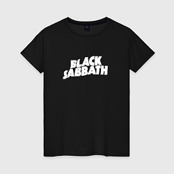 Футболка хлопковая женская Black Sabbath Paranoid, цвет: черный