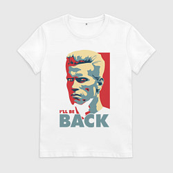 Женская футболка Терминатор арт