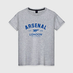 Женская футболка Arsenal london the gunners