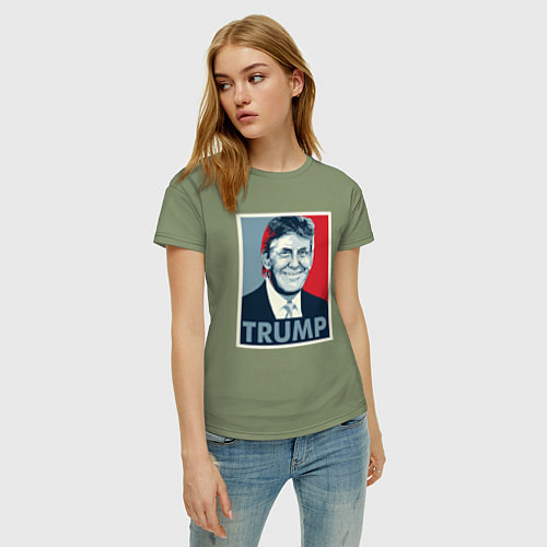 Женская футболка Trump / Авокадо – фото 3
