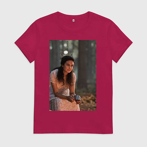 Женская футболка Шершни Лотти / Маджента – фото 1