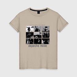 Женская футболка Depeche Mode - Never Let Me Down Again