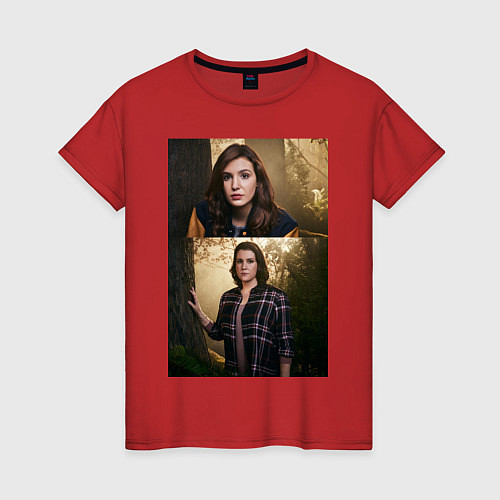 Женская футболка Шершни Мелани Лински / Красный – фото 1