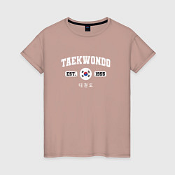 Женская футболка Тхэквондо varsity style