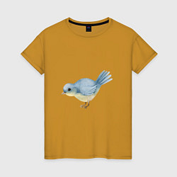Женская футболка Синяя птица