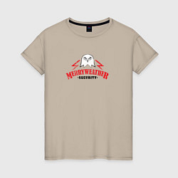 Женская футболка Merryweather security GTA 5